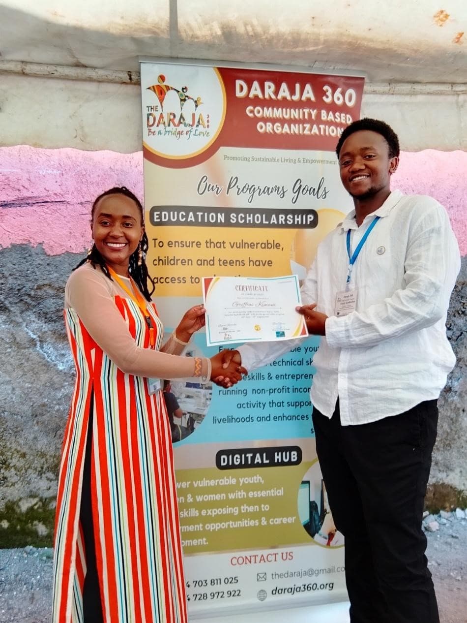 Griffin Kimani -With digital skills, I can now turn ideas into income